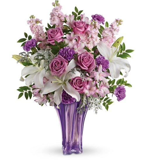 Lavish Lavender River Dell FlowersOradell FloristFlower Delivery