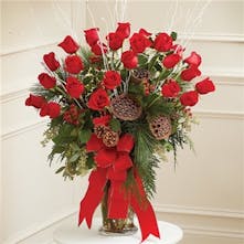 Elegant Christmas Roses