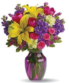 Perk up anyone's day with this lovely bouquet! 