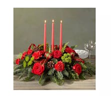 Candlelight Christmas Centerpiece 3
