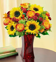 Autumn Sunflowers
