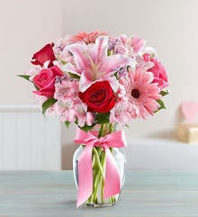 Blushing Romance Vase