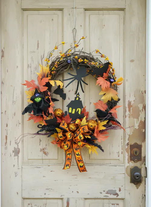 Halloween Magic Wreath