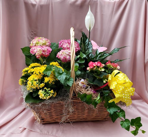 Flowering Garden Basket