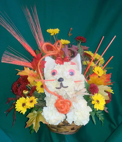 Festive Fall Feline