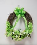 A Green Silk Wreath
