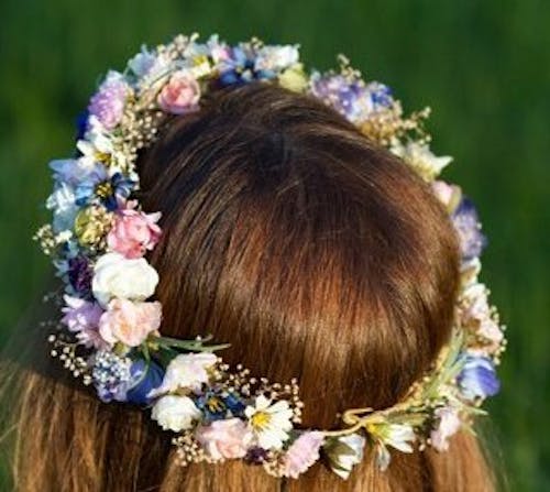 Mixed Flower Halo