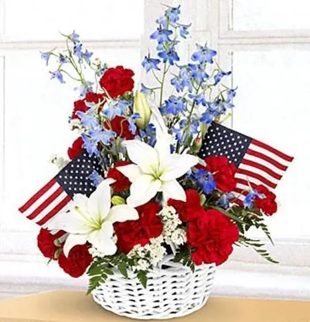 Independence Day Basket