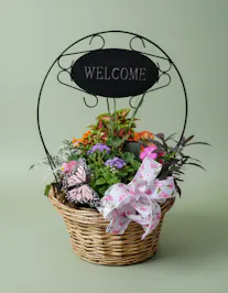 Welcome Basket Garden