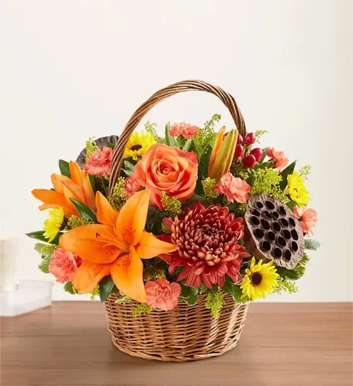 Rustic Harvest Basket