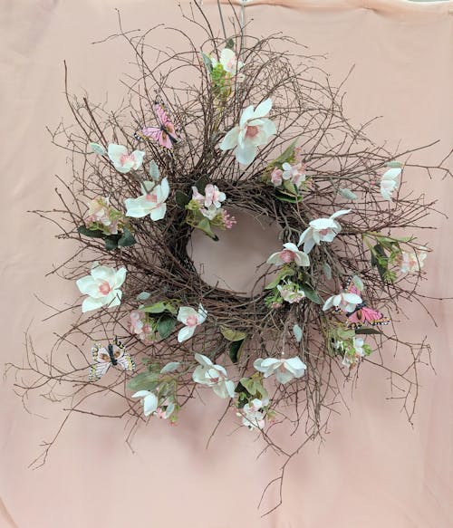 Spring Magnolia Wreath