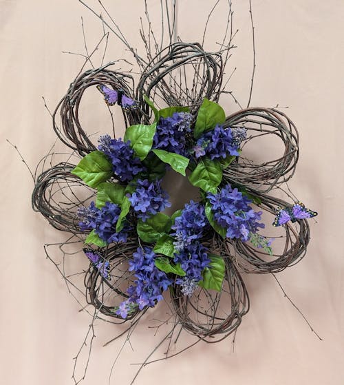 Spring Lilac Wreath