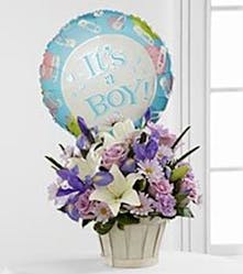 Baby Boy Balloon Included! 