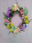 Sweet Tulips Silk Wreath