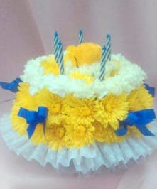Yellow Flower Cake