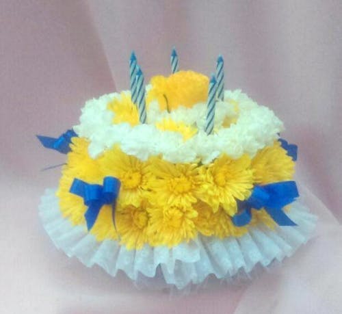 Yellow Flower Cake