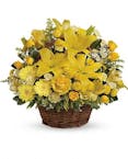 Sunny Yellow Basket